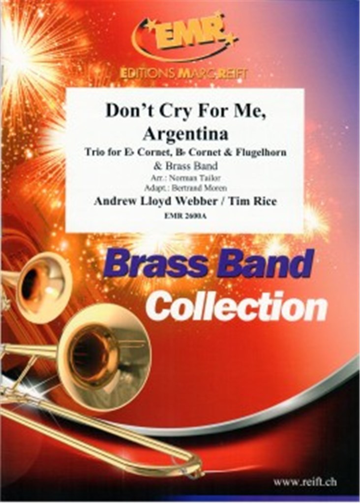 Don't cry for me (Cornet Solo)